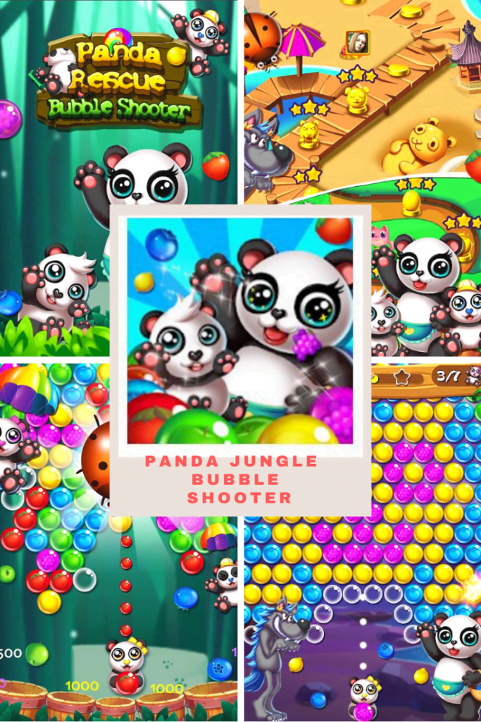 Panda Jungle Bubble Shooter