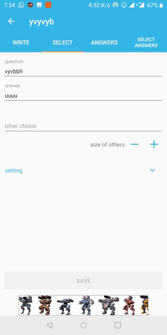 test maker app