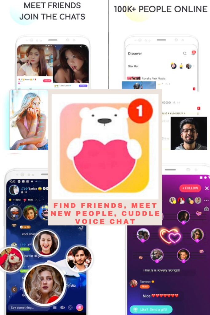 Find Friends, Meet New People, Cuddle Voice Chat