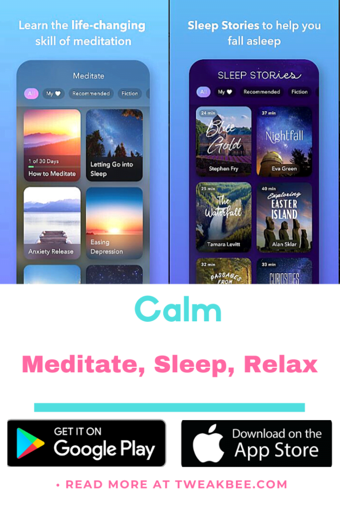 free calming apps - calm app review