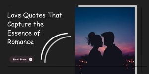 Love Quotes That Capture the Essence of Romance