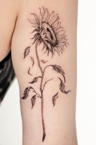 Sunflower Tattoo