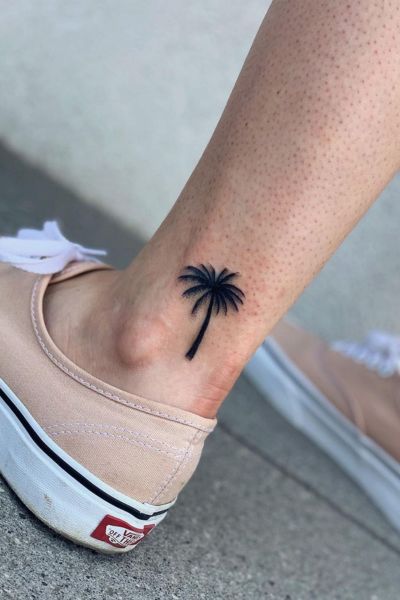 Palm Tree Tattoo