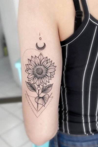 Sunflower Tattoo