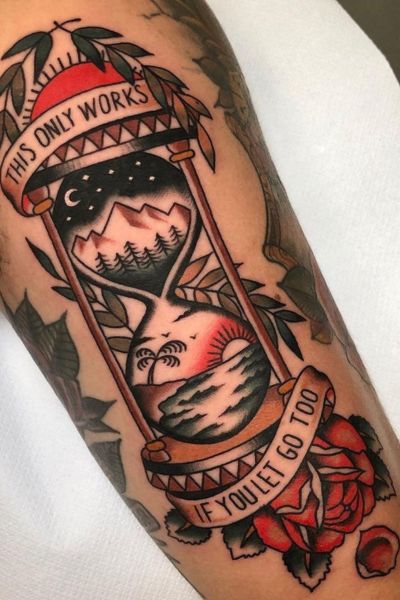 Hourglass Tattoo