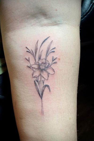 Daffodil Tattoo