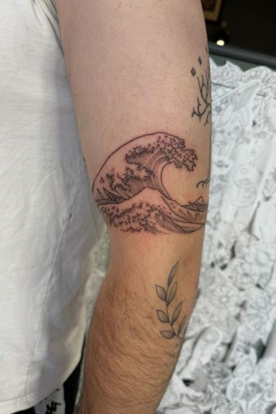 Ocean Wave Tattoo