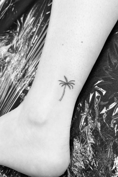 Palm Tree Tattoo