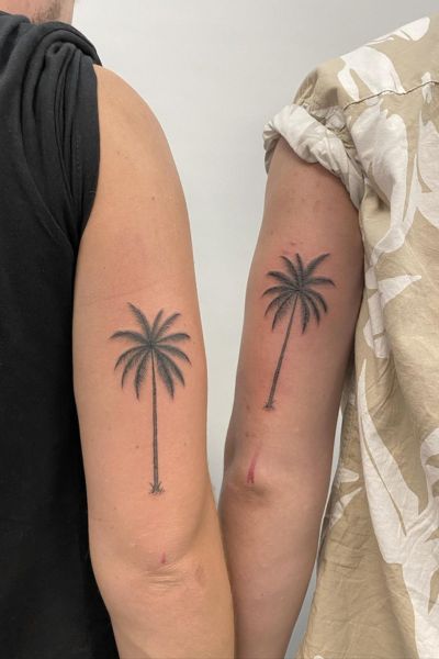 Palm Tree Tattoo