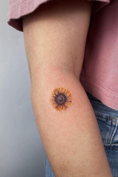 Sunflower Tattoo