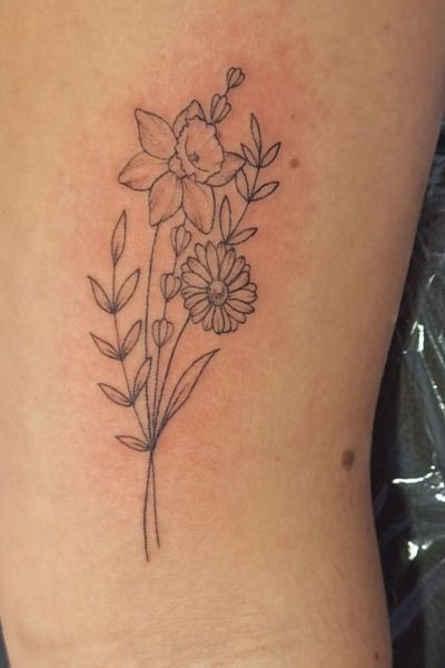 Daffodil Tattoo