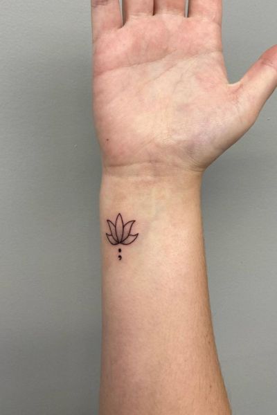 Semicolon Tattoo