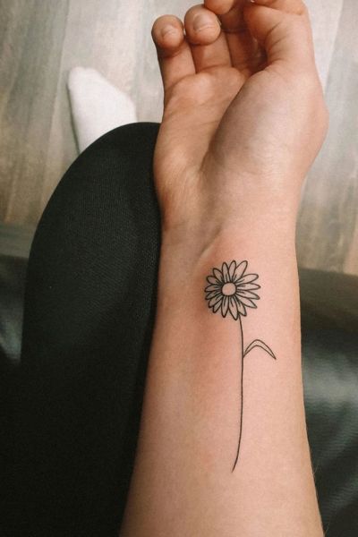 Sunflower Tattoo