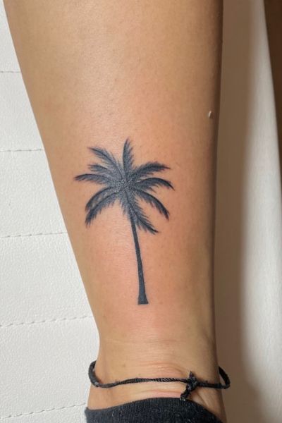 Palm Tree Tattoo