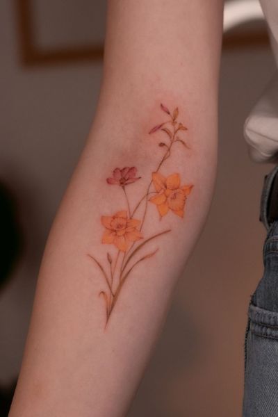 Daffodil Tattoo