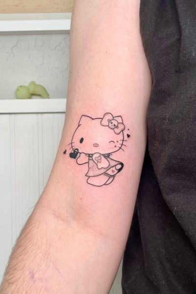 Hello Kitty Tattoo