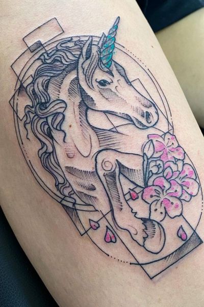 Unicorn Tattoo