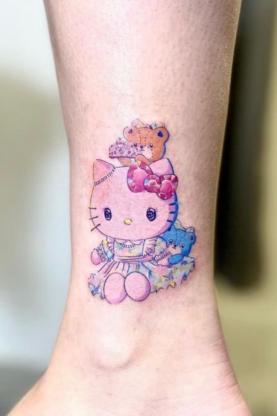 Hello Kitty Tattoo