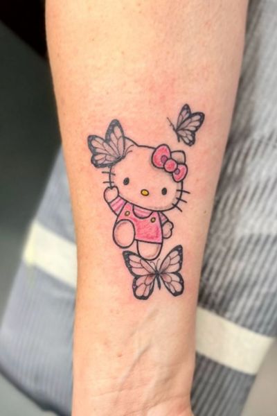 Hello Kitty Tattoo