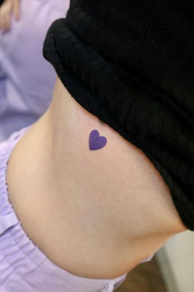 Mini Heart Tattoo