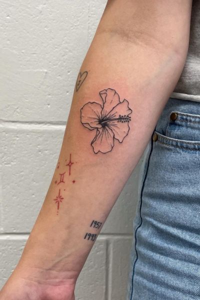 Hibiscus Tattoo