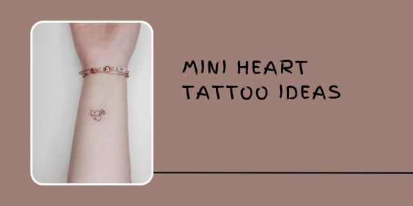 mini heart Tattoo Ideas