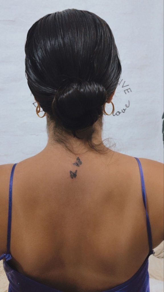 nape tattoo