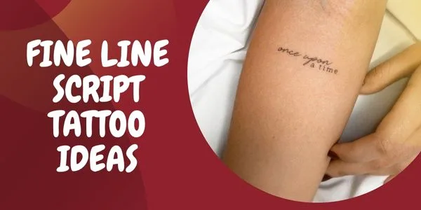 fine line script tattoo IDEAS