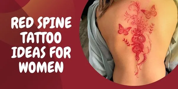 red spine Tattoo IDEAS for women